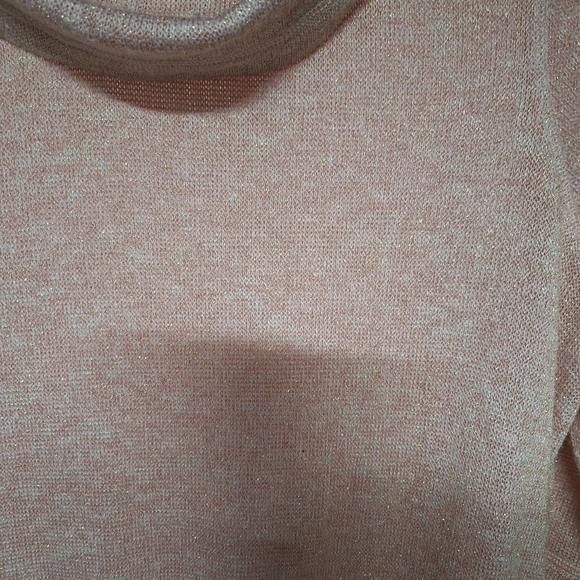 Hearts of Palm Sparkley Cowl Neck Sweater - Picture 2 of 8